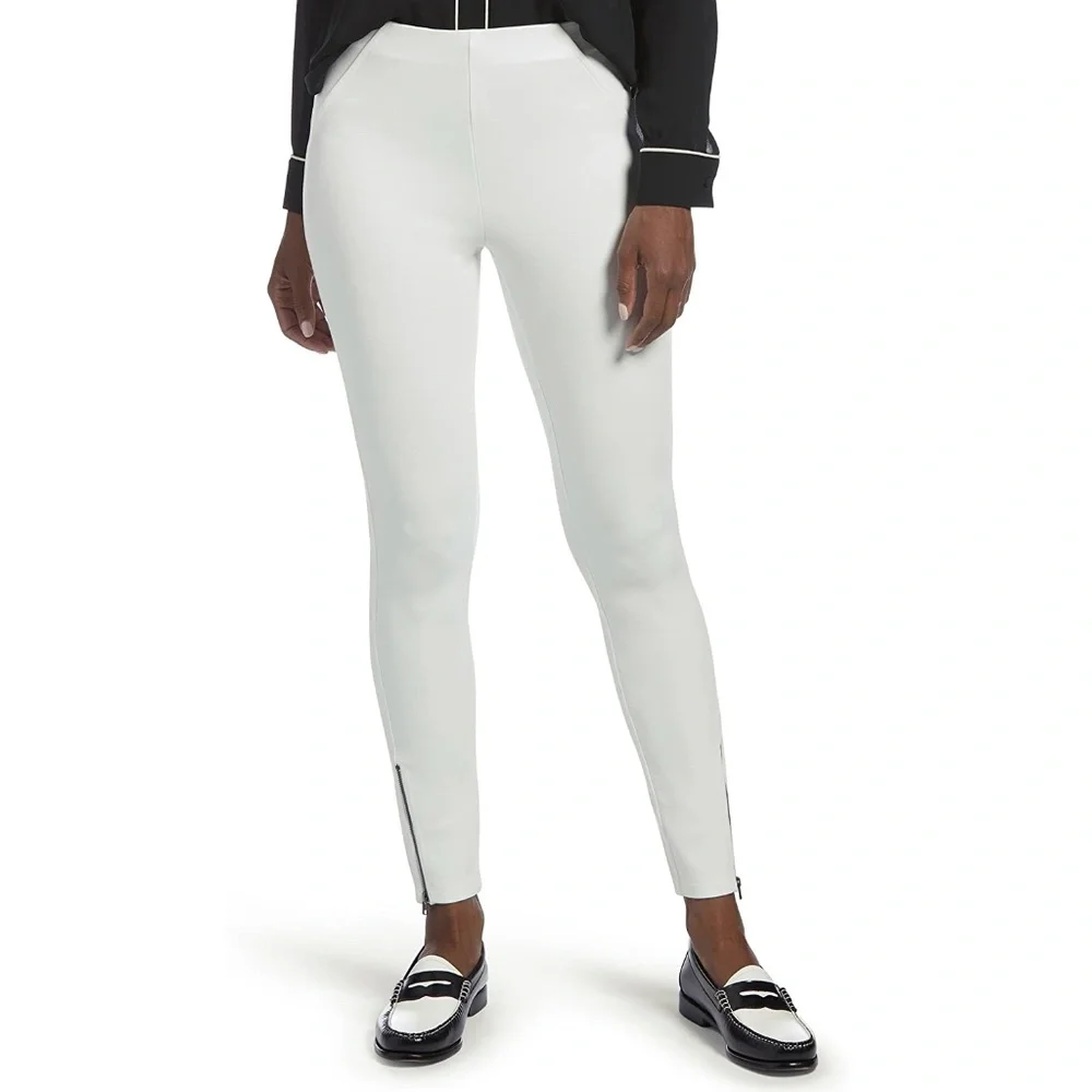 HUE | Ankle Zip Simply Stretch Twill Skimmer Legging | NWT - Picture 3 of 7